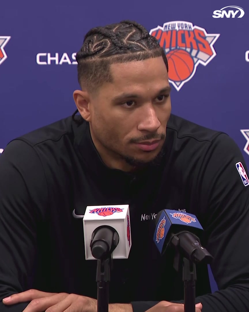 "Good team, good players, good coach - we expect a tough series. We've just got to continue playing Knicks basketball." Josh Hart on the Knicks facing the Cavs in the ECF: