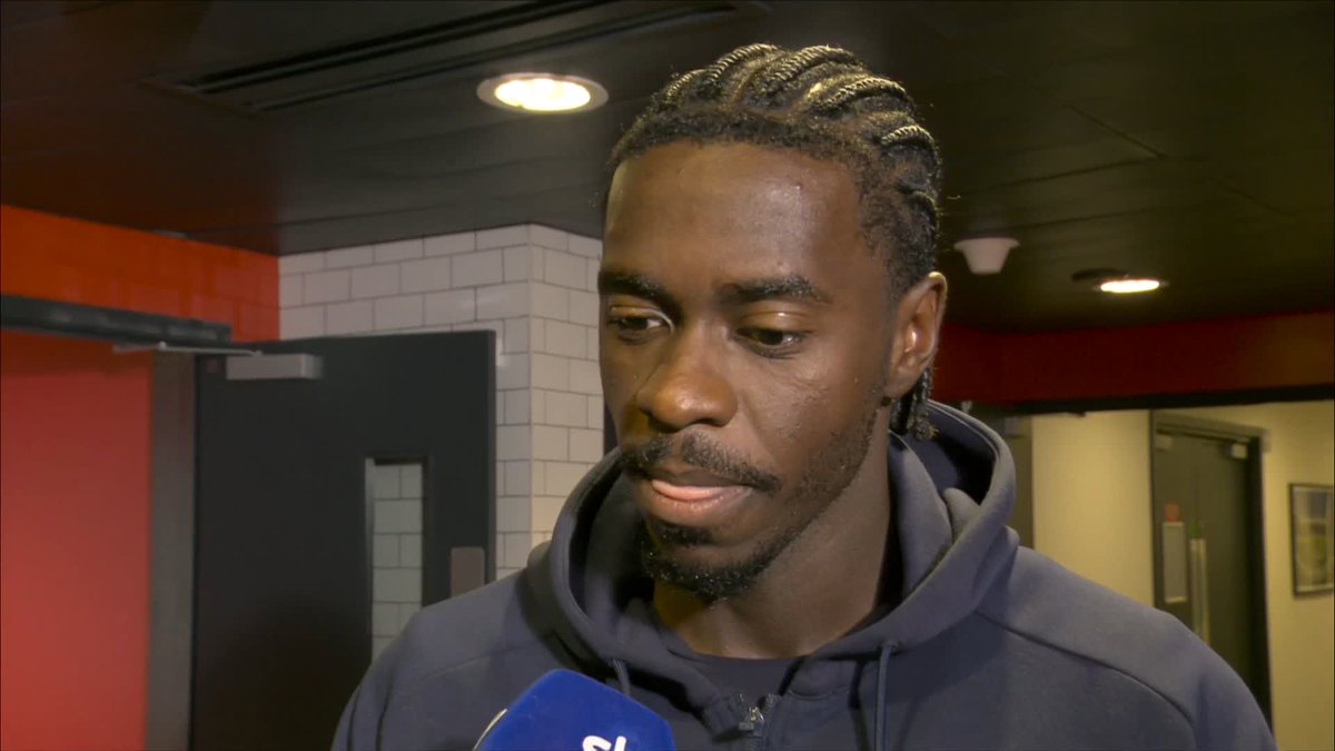 "The pressure is on them, we won't make it easy." Axel Tuanzebe says Arsenal will struggle with the pressure tonight 👀