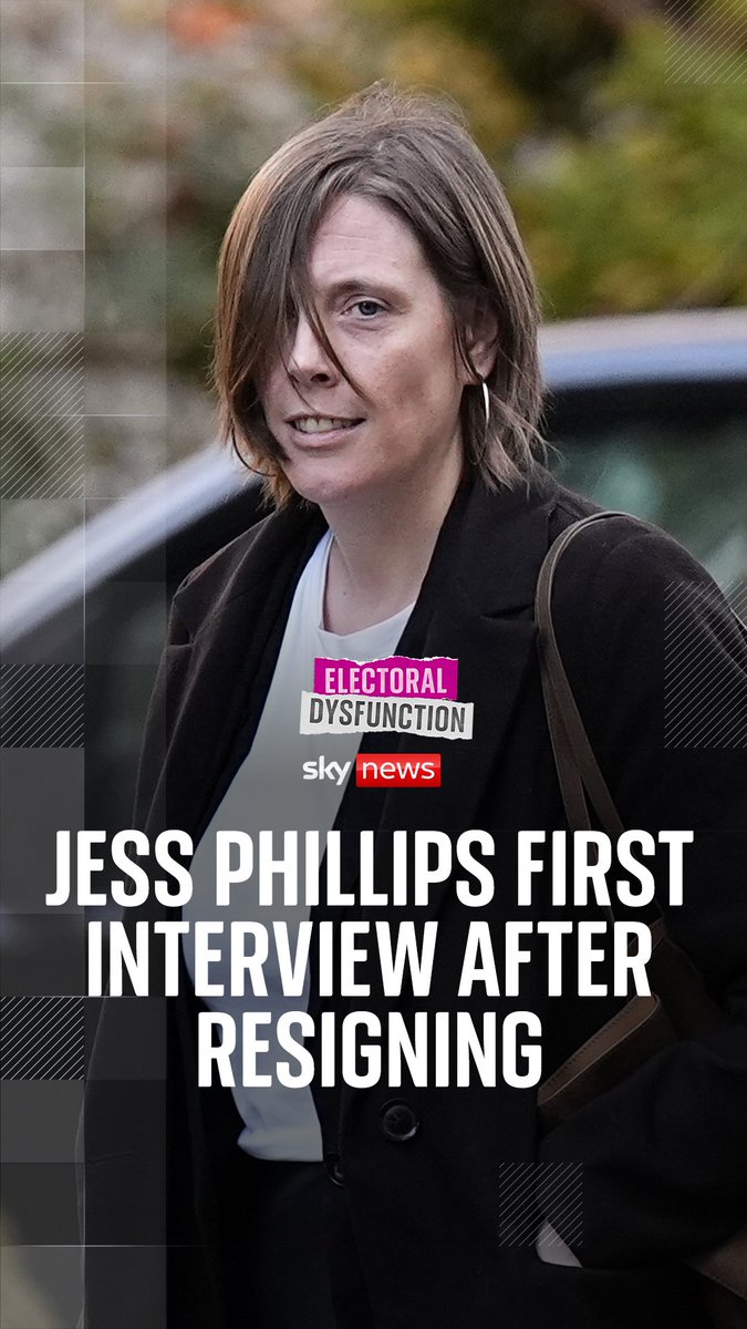 Ex-minister Jess Phillips speaks to Beth Rigby on the Electoral Dysfunction podcast in her first interview since resigning from Sir Keir Starmer's government. Phillips says No. 10 kept pushing back an announcement about her work on the online harms faced by children.