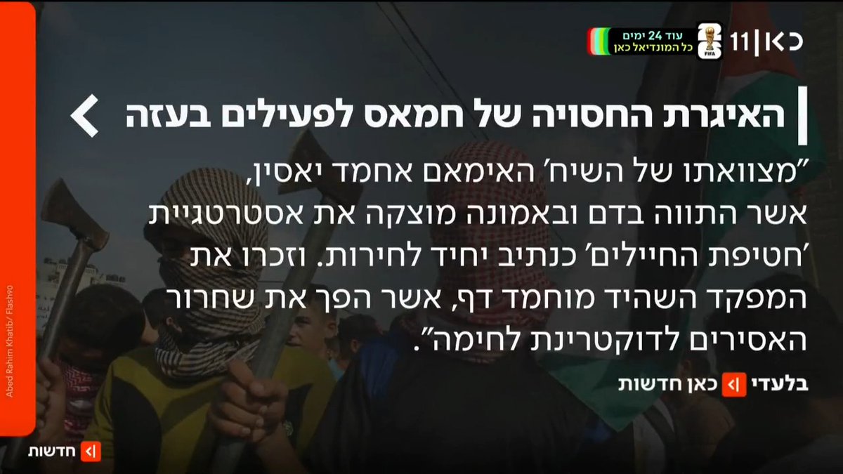 בעקבות חקיקת עונש המוות למחבלים: המסמך הסודי של חמאס קורא לאנשיו להיערך לחטיפת חיילים ישראלים ברצועה | חשיפה של Elior Levy • אליאור לוי #מהדורתכאןחדשות עם טלי מורנו