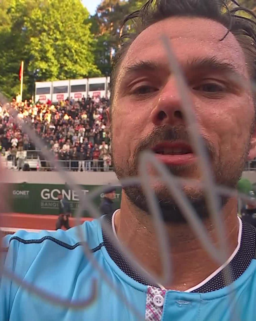 Home sweet home ❤️ Stanislas Wawrinka #GonetGenevaOpen