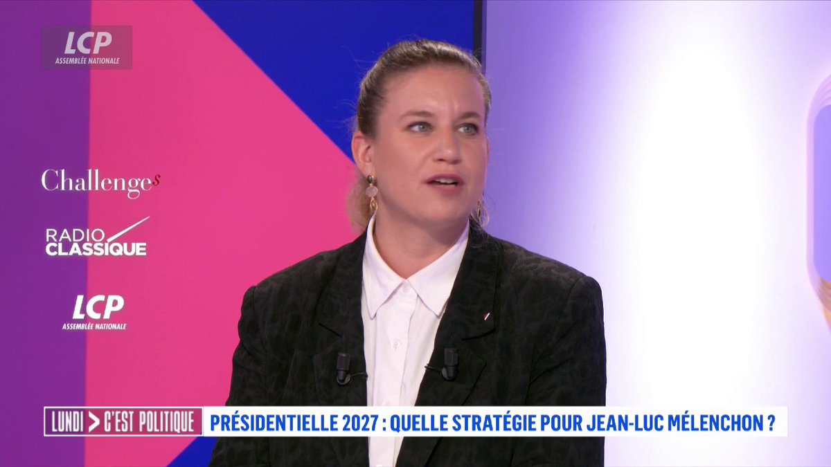 2027 : "Si c'est nous au 2nd tour contre l'extrême droite, chacun devra choisir son camp", déclare Mathilde Panot, qui ne croit pas "une seule seconde" que l'extrême droite puisse l'emporter. "Nous mettrons toute notre énergie à faire en sorte que les gens reviennent aux urnes".