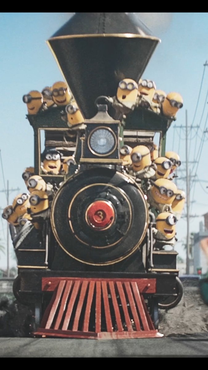 all aboard! See Minions & Monsters, only in theaters July 1.