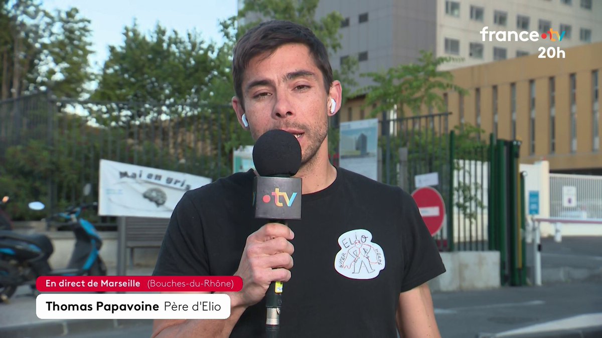 🔴🗣️"C'est une compatibilité qui est vraiment très bien pour Elio, pour l'amener à sa guérison." Thomas Papavoine, père de petit Elio atteint d'une leucémie, raconte comment ils ont appris qu'un donateur de moelle osseuse avait été trouvé pour leur fils. #JT20h