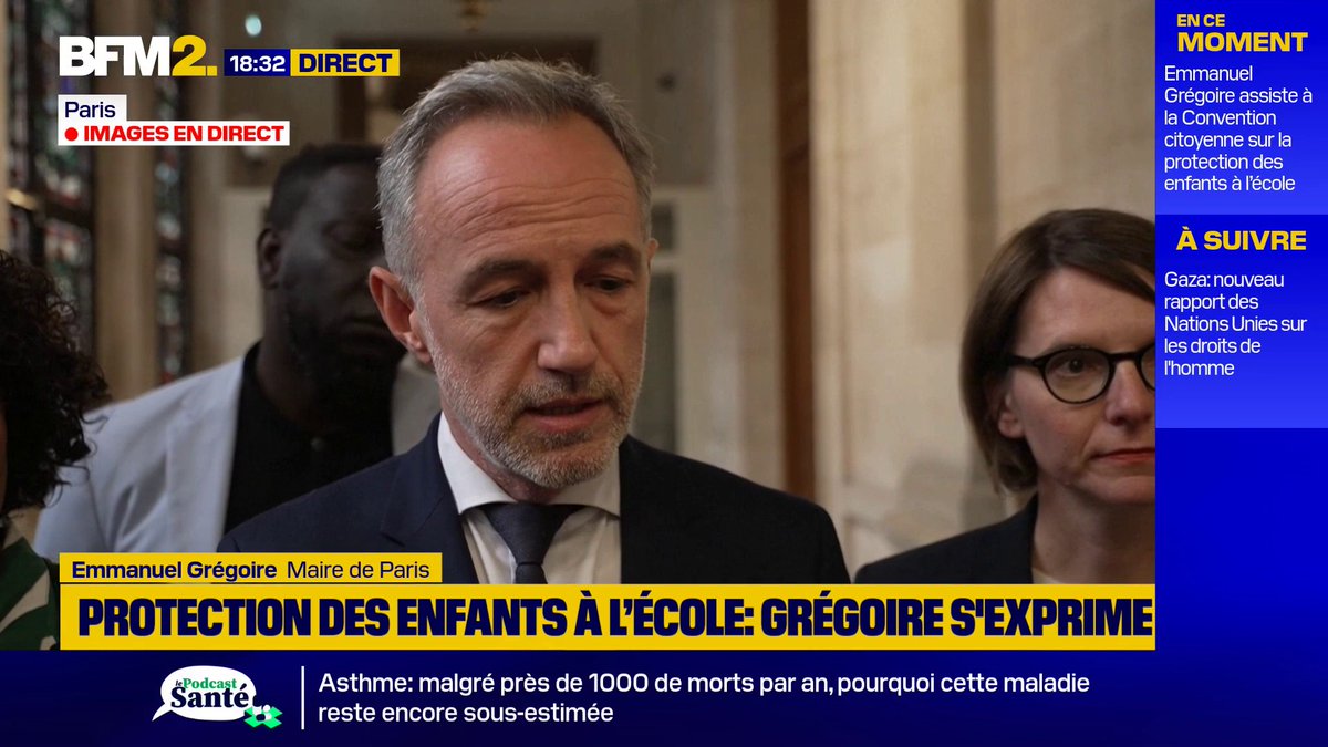 Animateur en détention provisoire pour des violences sexuelles à l’école Bullourde: Emmanuel Grégoire évoque "une catastrophe" et assure que cette situation "ne se reproduira plus" #BFM2