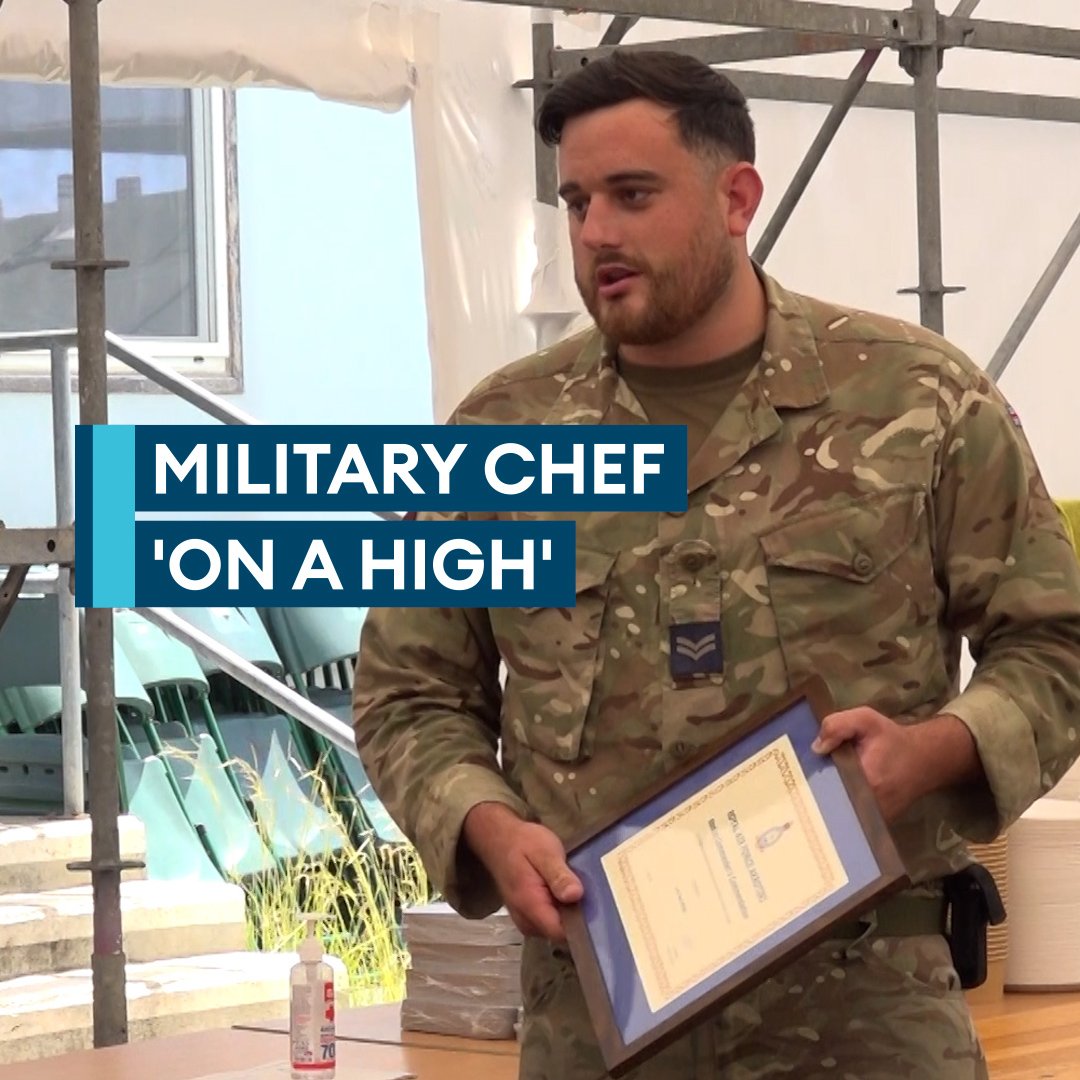 "Beyond his rank"🗣️ An RAF chef who helped feed hundreds of deployed troops during the Iran crisis has been awarded a Station Commander's Commendation at RAF Akrotiri Acting Corporal Jack White was praised for leadership🔗