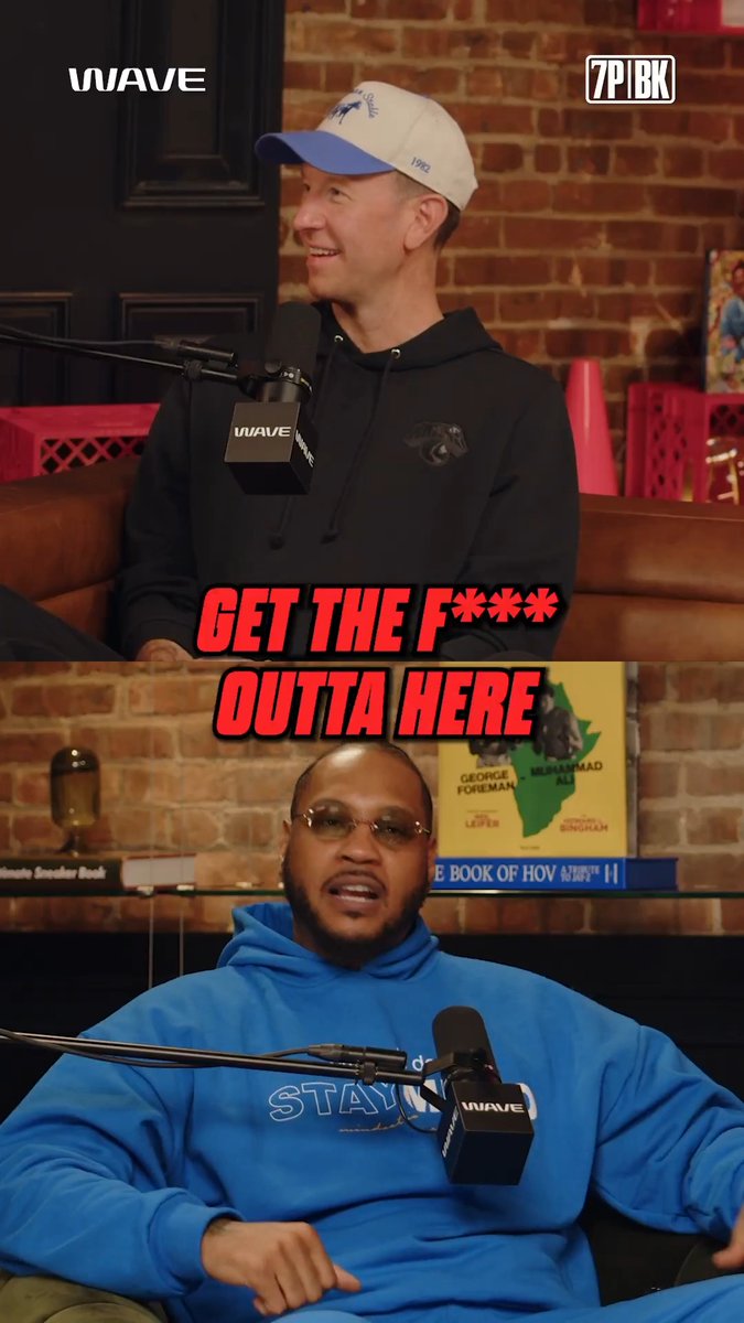 Melo finally reveals where “I got it, f**k outta here!” came from 🤣