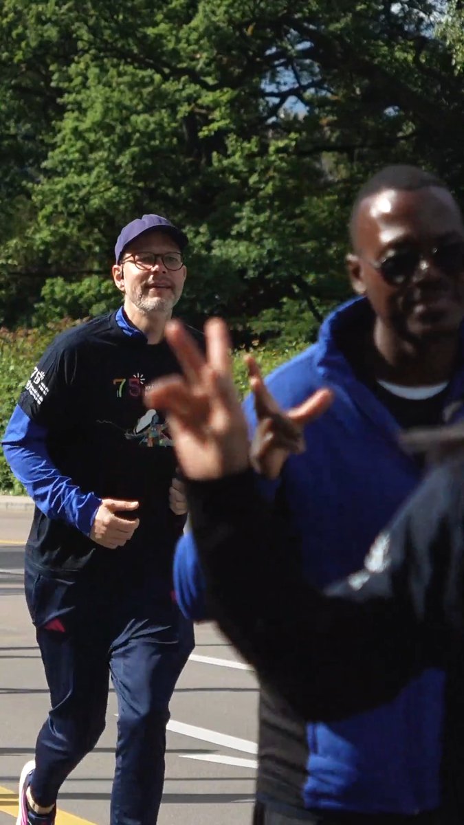 The 79th World Health Assembly (#WHA79) opened not with speeches, but with steps. Delegates and city dwellers hit the streets of Geneva for the annual Walk the Talk. The message — stay active, stay healthy.