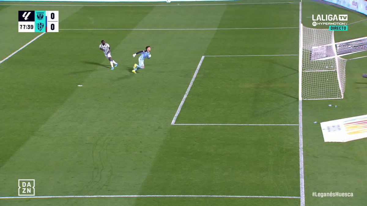 El gol anulado al CD Leganés por mano #LALIGAHYPERMOTION