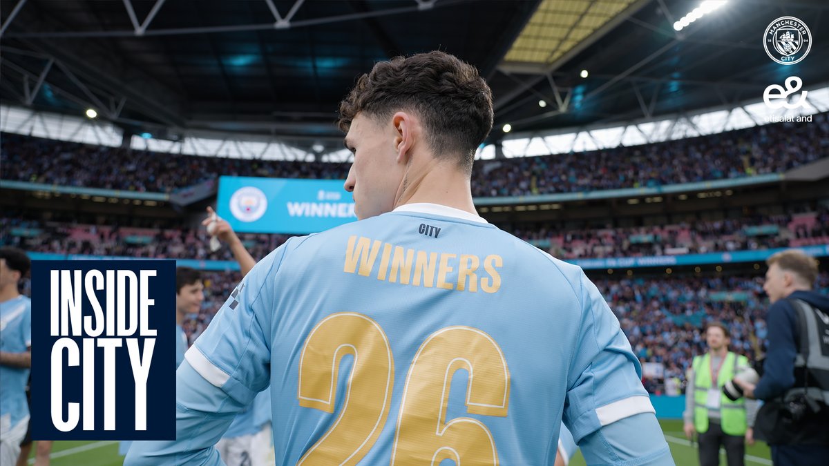 Watch our latest episode of Inside City and go behind the scenes at training, as well as our trip to Wembley to win our eighth FA Cup! 🏆 ➡️