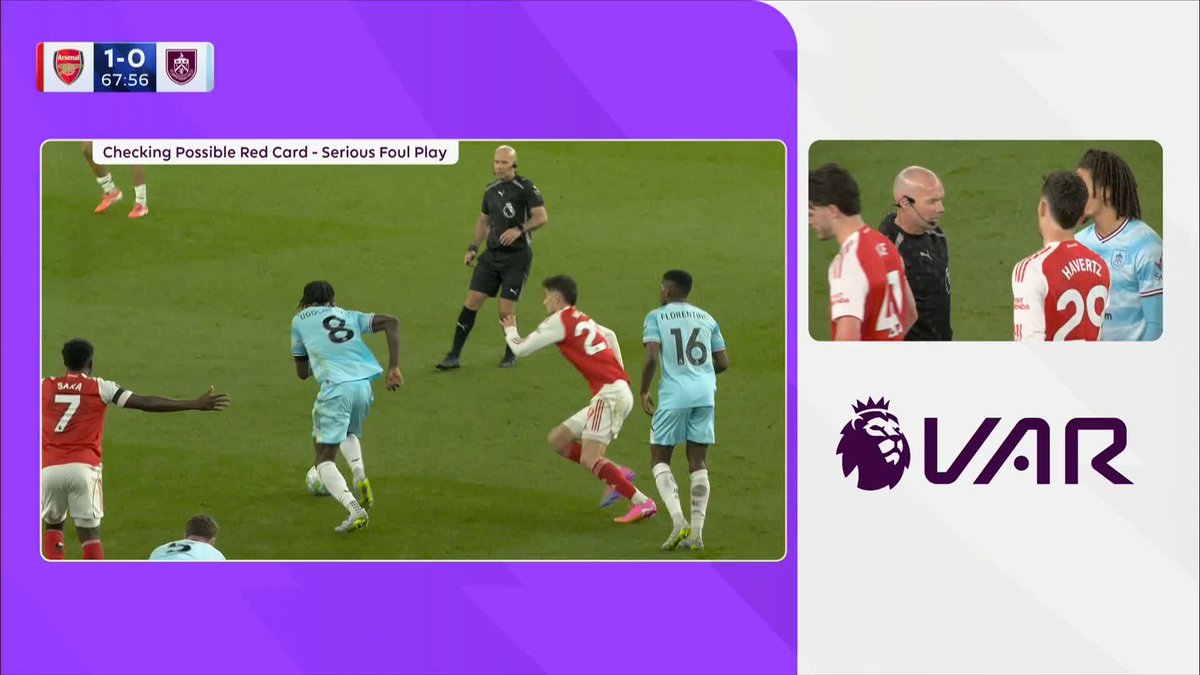"I don't think that's right..." Gary Neville REACTS to Kai Havertz's challenge on Ugochukwu's calf.