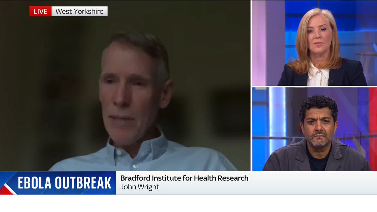 "I think we should be really nervous about how deeply and how widely this has spread already." @SkySarahJane asks @DocJohnWright about the public health response to the Ebola outbreak in the Democratic Republic of Congo. Latest: 📺 Sky 501 &amp; YouTube