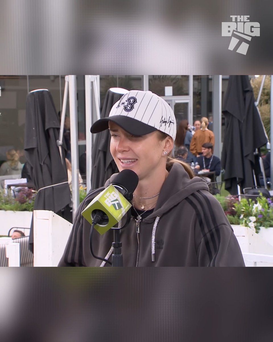 "He's going into finance." 😏🤑 Elina Svitolina updates us all on her husband Gael Monfils' post-retirement plans 👇