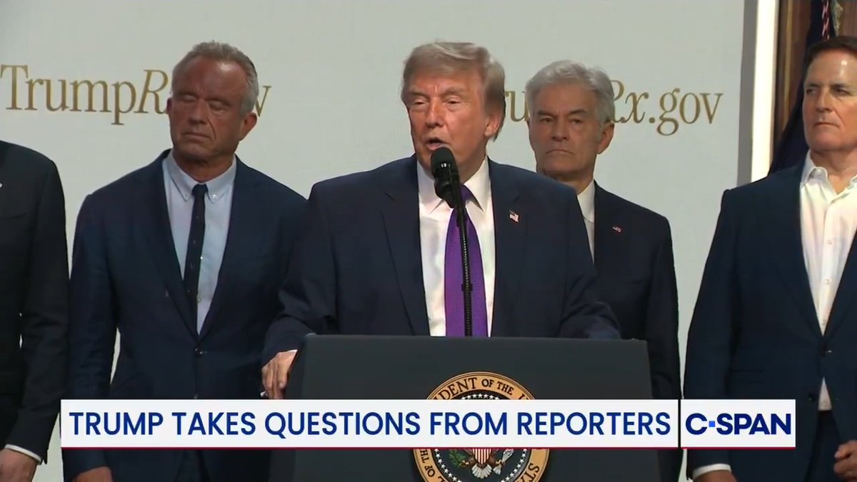 Q: "Can you speak about your post on Truth Social on Iran and what was the decision to why you didn't attack? President Trump: "We've had very big discussion with Iran, and we'll see what they amount to…we cannot let Iran have a nuclear weapon."