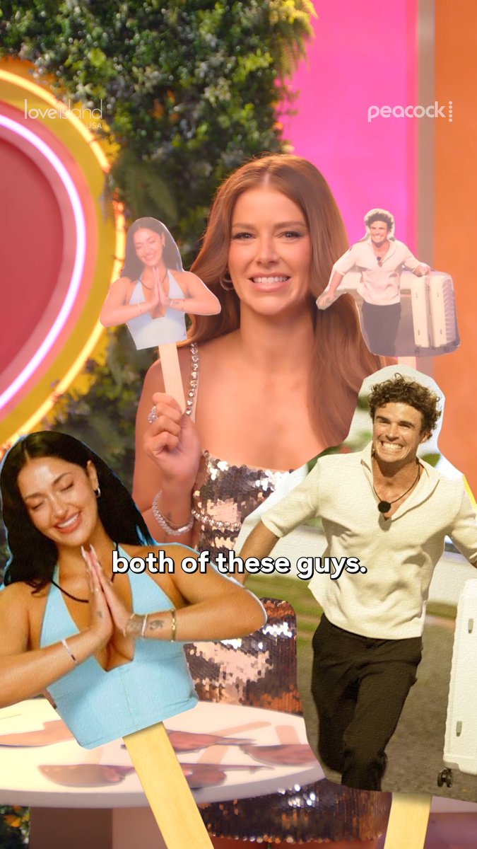 A perfect reaction for everything 🙂‍↕️ #LoveIslandUSA arrives June 2 on Peacock.
