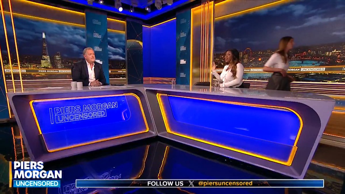 'You've driven one of our regular panelists to leave because you've told disgusting lies about her!' Piers Morgan tears into Sintish after her first Uncensored stint: "You should be better informed!" 📺 Piers Morgan | BASEDANDBOUGIE | Don Keith