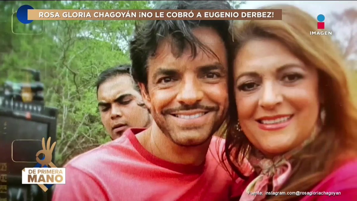 ¡Rosa Gloria Chagoyán NO recibió un pago de Eugenio Derbez tras aparecer en 'No se aceptan devoluciones'! Asegura que aceptó ser su madrina por la película #DePrimeraManoTV👌 de lunes a viernes 3 pm por el 3.1 de #ImagenTelevisión: