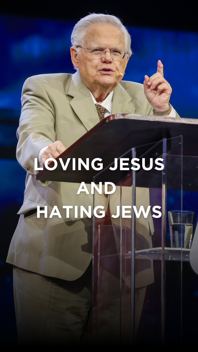 This isn't a political statement. It's a biblical one. You cannot separate your love for Jesus from a love for the people He came from. Antisemitism isn't just a cultural problem — it's a spiritual contradiction for anyone who calls themselves a follower of Christ.