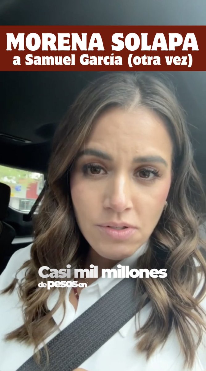 Tanto show de Morena para terminar defendiendo a Samuel García. Los diputados de Morena, una vez más, demostraron que están del lado del gobernador y no de la gente que confió en ellos. Decidieron quedarse callados y trataron de impedir que avanzara el juicio político en el Congreso. Curiosamente, lo hicieron el mismo día que se reveló que el gobernador gasta 400 mil pesos diarios en publicidad para promover su imagen y la de su esposa.