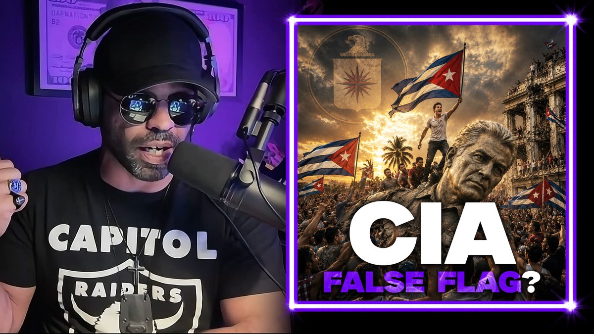 Cuban Exile & Former Political Prisoner Enrique Tarrio Wants The Cuban Dictatorship To Fall, But At The Same Time Is Concerned About The CIA Staging A False Flag In The US Using Drones As A Pretext For The US To Invade! Bottom Line— Let Trump's Oil Embargo Do It's Work & Count On The Cuban People! MUST-WATCH/SHARE FULL INTERVIEW! Enrique Tarrio Alex Jones Network 🔴WATCH/SHARE THE LIVE X STREAM NOW: