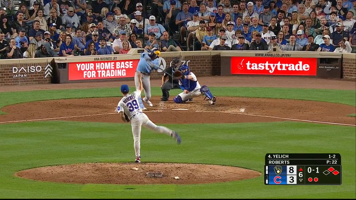 Yeli drives in our 9th run 😈 →