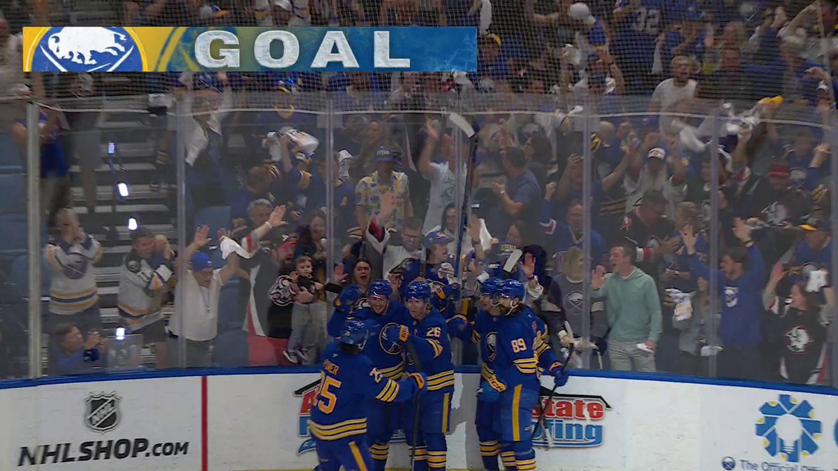 THE CAPTAIN RASMUS DAHLIN TIES IT UP FOR BUFFALO IN THE THIRD PERIOD 🔥 Tune in NOW for Game 7 of Canadiens-Sabres on ESPN and the ESPN App 🍿