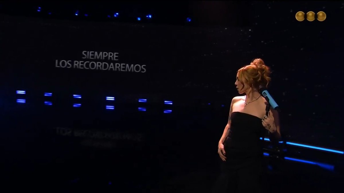 "Angela Torres": Porque interpretó ‘Recuérdame’ para el homenaje en los premios #MartinFierro