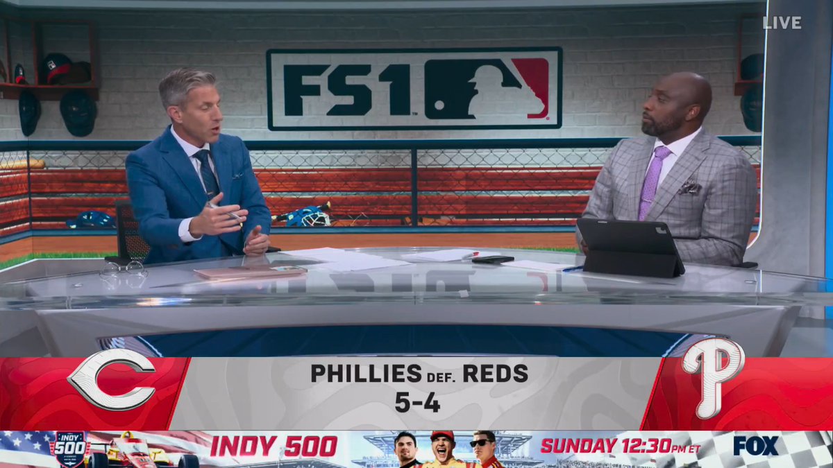 The Phillies are now 16-4 since Don Mattingly took over as manager 🔥 Kevin Burkhardt | Dontrelle Willis