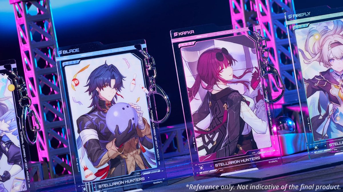The Hunt is about to begin. Get a closer look at the exclusive Honkai: Star Rail x Round1 USA collaboration items. Launching nationwide for a limited time on May 22nd.