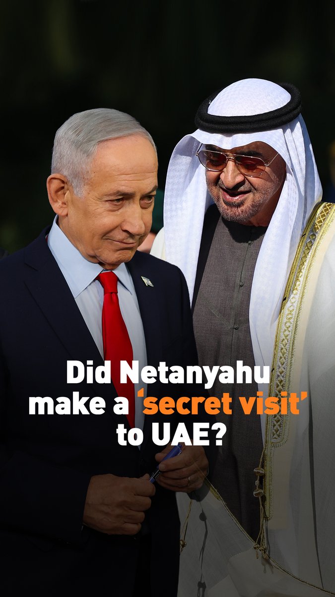 Israeli Prime Minister Benjamin Netanyahu says he “secretly visited” the United Arab Emirates during the war with Iran, but Abu Dhabi denies it. Professor Mohammad Marandi Seyed Mohammad Marandi explains what Tehran makes of it all. #Heat #Iran #Netanyahu #MBZ #UAE #Israel