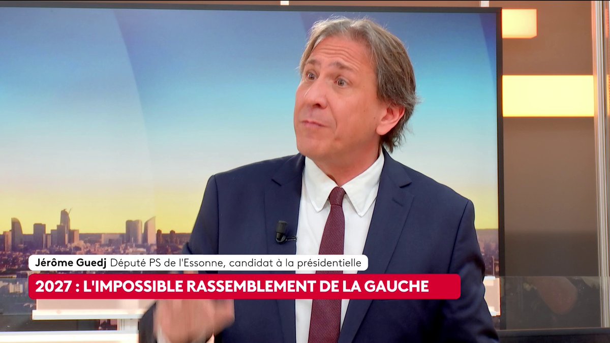 🔴 2027 : Chez Jean-Luc Mélenchon, "c'est carré mais ça tourne en rond" 🗨️ Jérôme Guedj, député PS #canal16