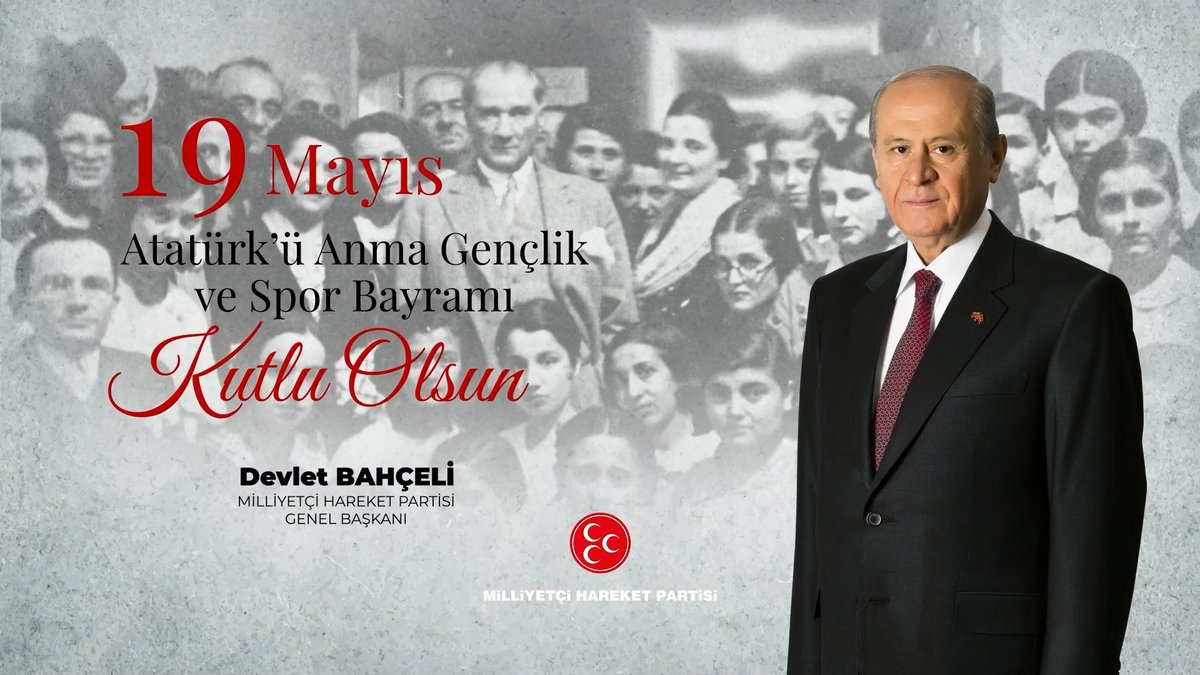 19 Mayıs Atatürk'ü Anma Gençlik ve Spor Bayramı Kutlu Olsun