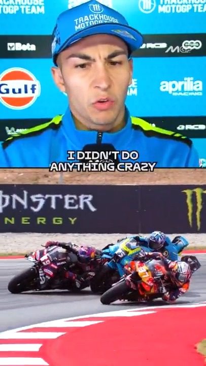 Different views on Raúl Fernández &amp; Jorge Martín Almoguera’s Sunday incident 👀 #CatalanGP 🏁