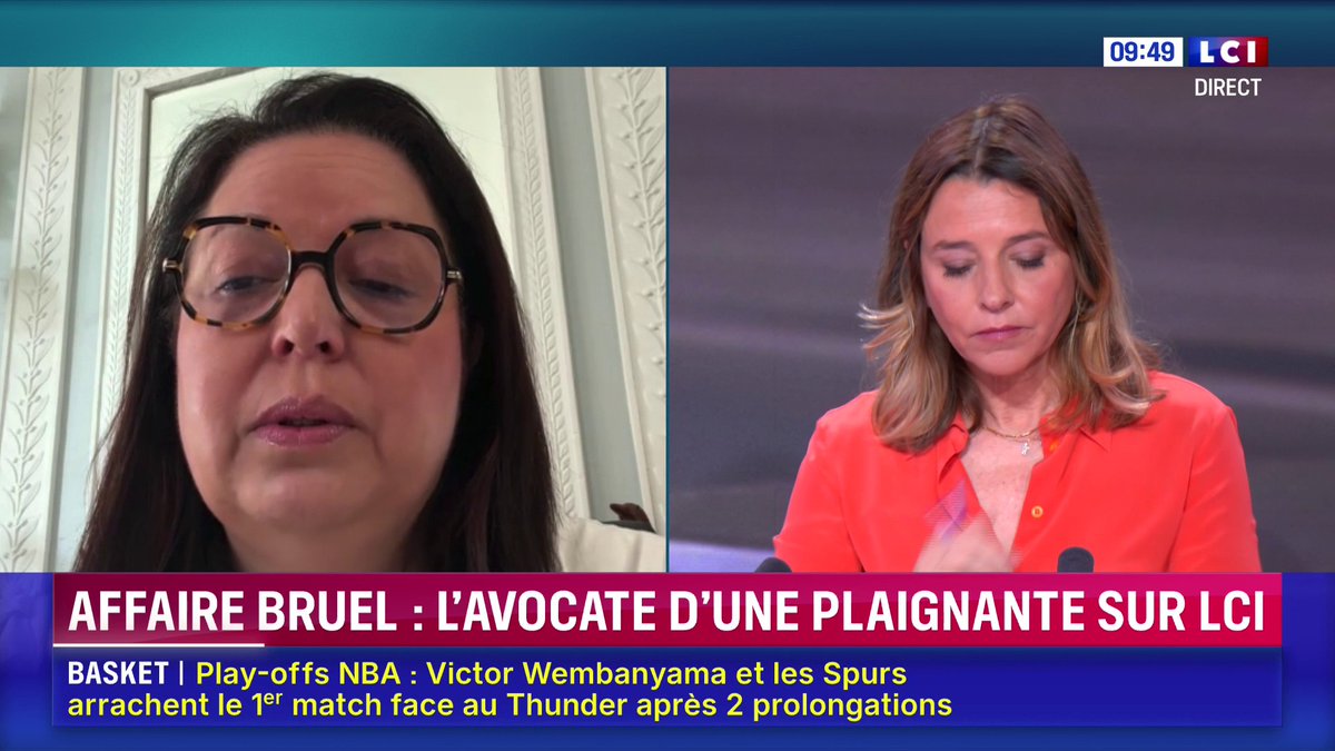 🗣️ "Il a le comportement d’un prédateur. Je ne peux pas me taire, il faut que je parle" ▶️ Une femme se disant victime de Patrick Bruel annonce déposer à nouveau plainte pour des faits remontant à 2015. Son avocate est invitée sur LCI