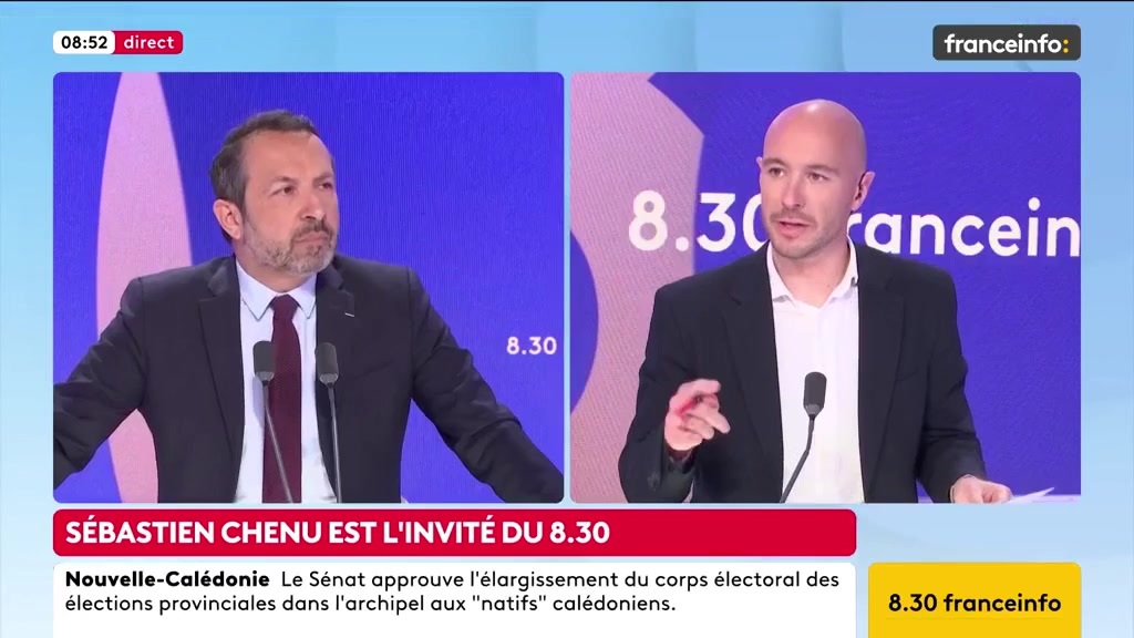 🔴 "Une forme d'insurrection populaire" si le RN remporte la présidentielle ? ➡️ "Lorsque les Français votent, on respecte ce vote, on s'y soumet et monsieur Bagayoko devra passer d'insoumis à quelqu'un qui se soumettra au suffrage populaire", dit Sébastien Chenu, député RN