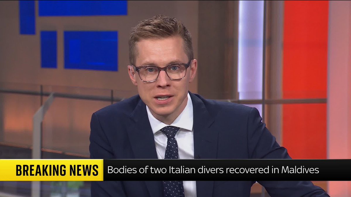 BREAKING: The bodies of two Italian divers killed in a scuba diving accident in the Maldives have been recovered, state media says. Five people have lost their lives. 📺 Sky 501 and YouTube