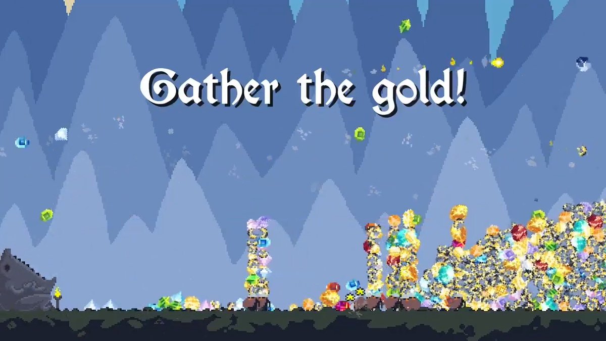 【ニュース】鉱山ゴリゴリ削りクリッカー『Dwarf Eats Mountain』Steamでさっそく人気白熱中。あふれ出る金、画面めちゃくちゃ快感爆発ゲーム