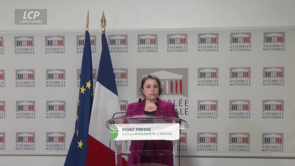 « C'est la manifestation que nous sommes en train de rentrer dans une guerre avec M. Bolloré, ses alliés, celles et ceux qui pensent comme lui » 🚨Déclaration de la députée écologiste Léa Balage sur Canal+, suite à la pétition anti-Bolloré.