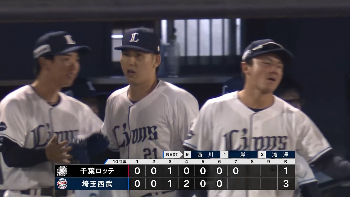 最後はズバッと見逃し三振! #武内夏暉 投手が7回を投げ切り、7奪三振1失点と好投を見せました! #seibulions #打破 #圧倒的至近距離 #群馬開催
