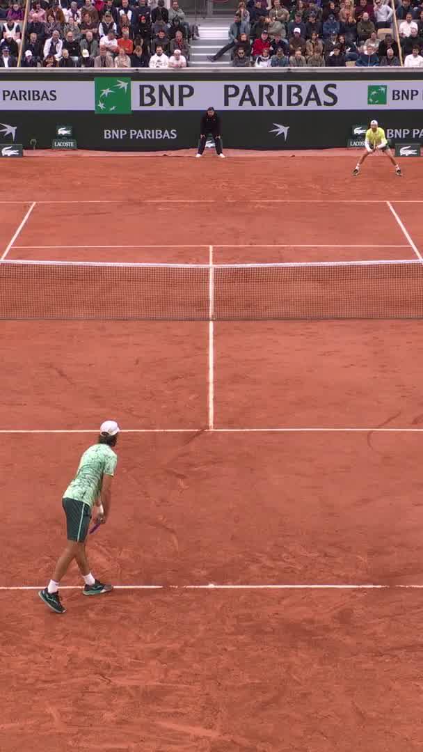 Too good from Dimitrov 🔥 #RolandGarros