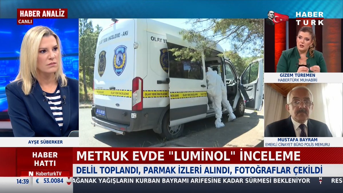 📌Metruk evde "Luminol" inceleme 26 yıl önce işlenen bir cinayetin araştırması nasıl yapılır? Habertürk Muhabiri Gizem Türemen #HaberHattı'nda aktardı.