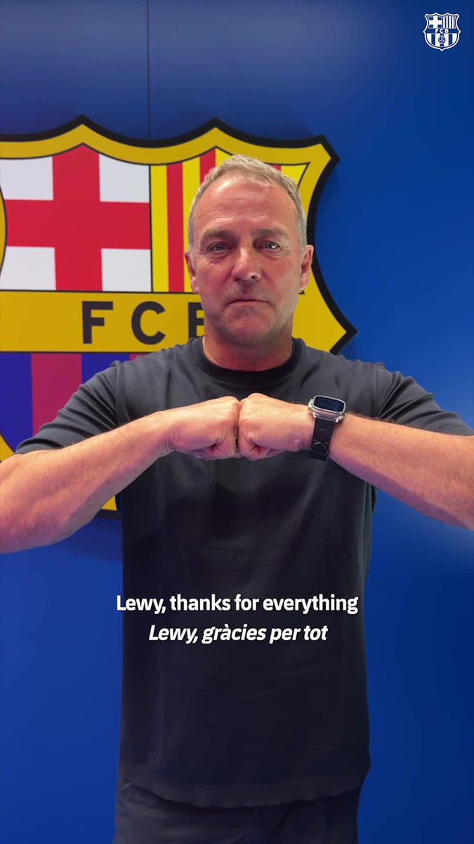 Lewy has left his mark forever 🤜🤛