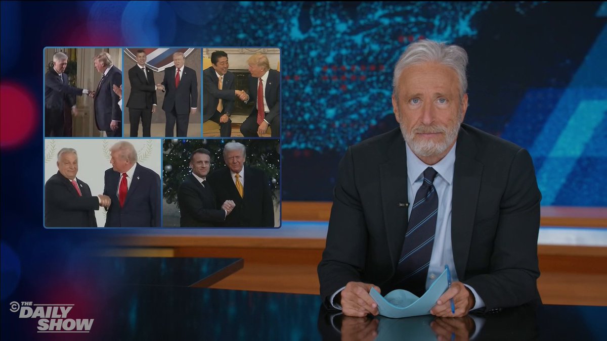 .Jon Stewart gives 2026 graduates a Trump-inspired job interview masterclass