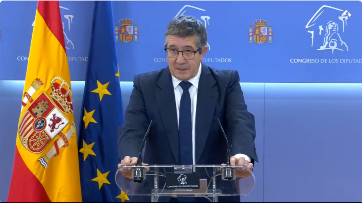 Patxi López tras la imputación de Zapatero: “No conozco el auto del juez, pero sí tengo mis vivencias con Zapatero, algunas muy profundas y contundentes. Me hacen pensar y creer en su inocencia”