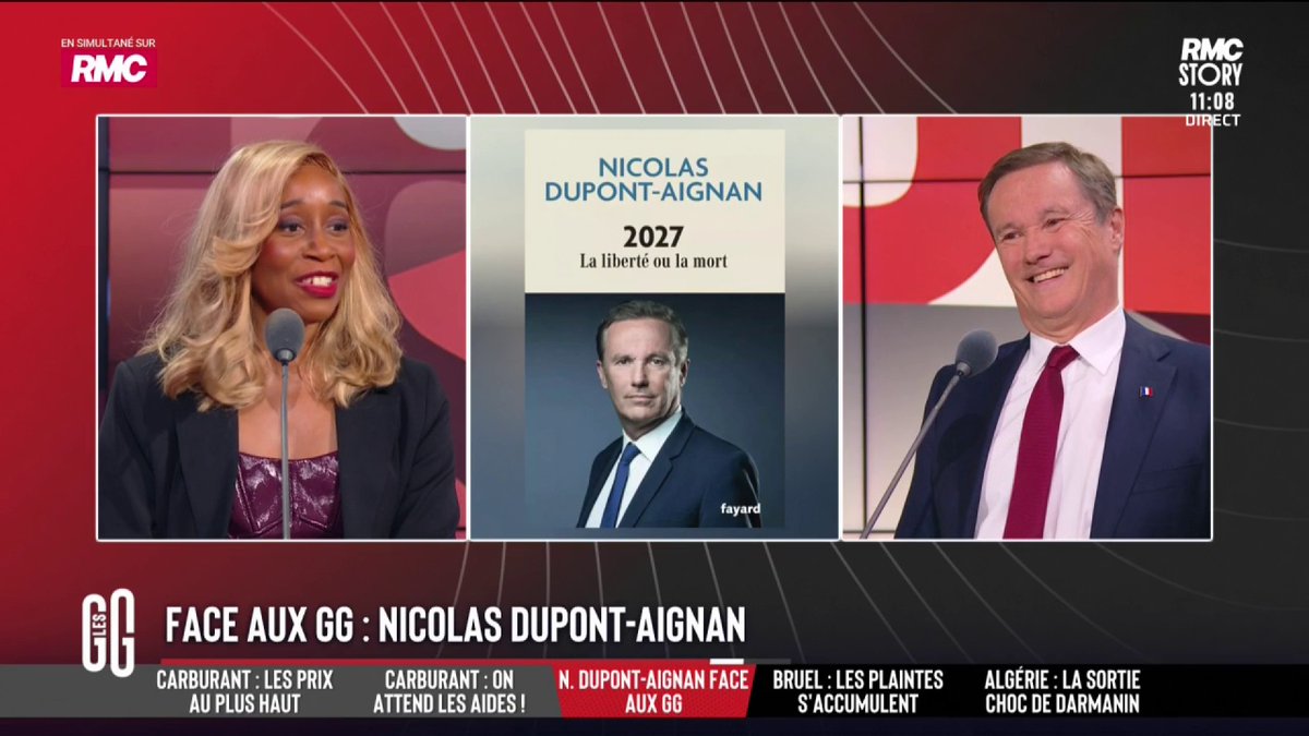 🚨 Joëlle Dago-Serry tacle Nicolas Dupont-Aignan : "Vous voulez vous émanciper de l'Union européenne mais pour être enchaîné à l'intérieur du pays. Vous êtes un étatiste de la pire espèce. C'est LFI déguisée en liberté !" #GGRMC