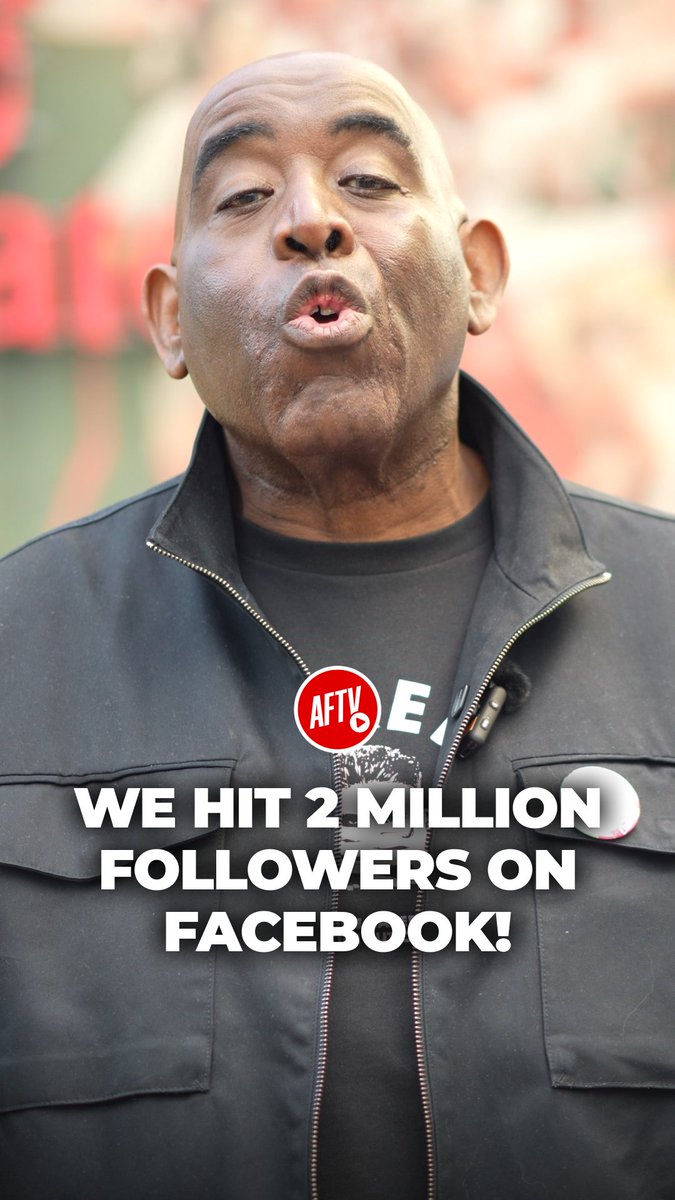 Thank you for 2,000,000 followers on Facebook. Your support never goes unnoticed. ❤️ #AFTV #Arsenal