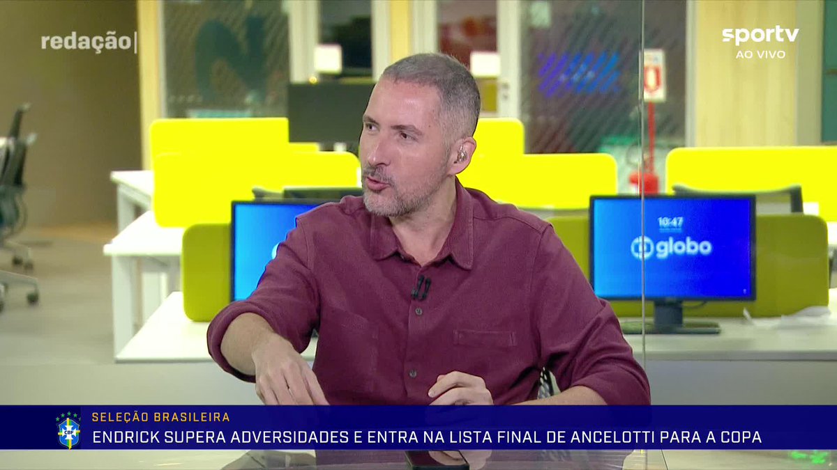 No Redação Sportv, Lozetti descanta ausência de João Pedro entre os 26 jogadores convocados para a Copa do Mundo. O atacante do Chelsea foi eleito o melhor jogador da temporada. #joãopedro #chelsea #copadomundo #seleçãobrasileira #ge