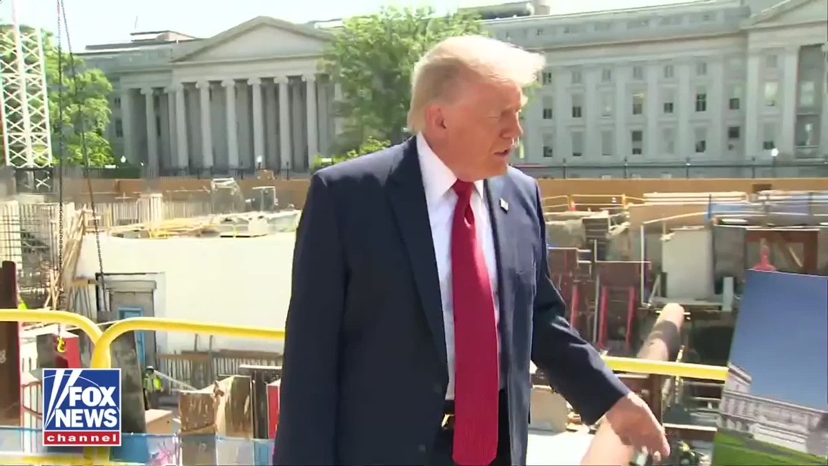 BREAKING: President Trump reveals the architectural inspiration behind the new White House ballroom and how it will keep the nation’s capital safe. “Great classical buildings- they're taken out of different parts of the world from very glamorous times. This is Rome, they like the flat roof. Greece likes the- they call it the triangles.” “Also, it's developed in such a way that we can have military there, but the entire roof is developed for military. They're very high. They're higher than just about anything else. They have a 360 degree vision of Washington, DC.”