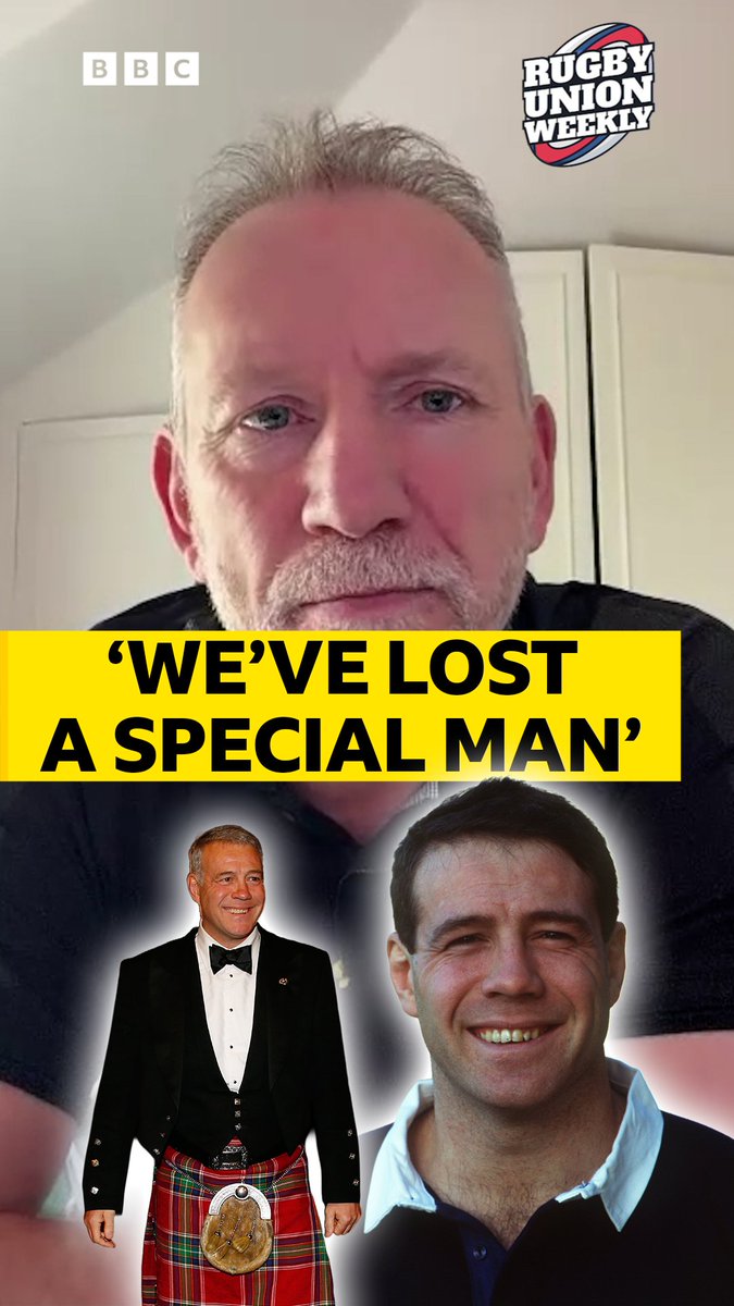 "The world has lost a very special man there." Former teammate and friend Andy Nicol gives a poignant tribute to Scott Hastings on the latest Rugby Union Weekly Podcast. 🗣️ "Scott's enthusiasm and generosity shone through in everything he did."