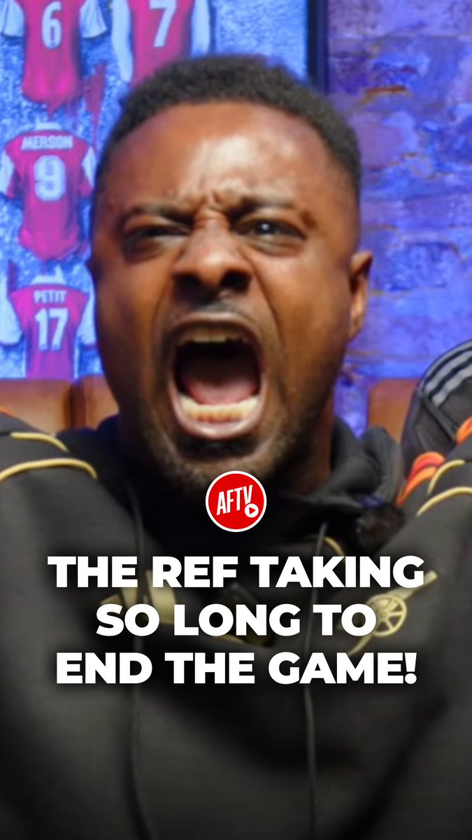 The game was taking so long, LV General was FURIOUS 😠 #MatchDayLive #AFTV #Arsenal